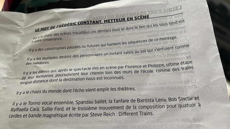 Atelier et spectacles de fin d’année des deuxièmes année de la 6 ème promotion du Lucernaire Atelier et spectacles de fin d’année des deuxièmes année de la 6 ème promotion du Lucernaire