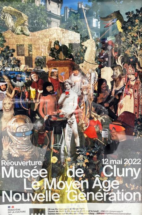 Musée de Cluny —- suite à une longue fermeture – la réouverture tant attendue… depuis le 12 MAI 2022.