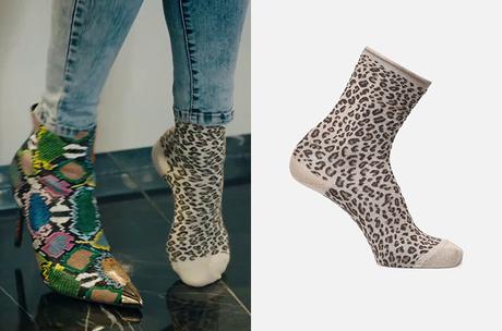 HPI : bottines python et chaussettes léopard pour  Morgane dans l’épisode 2×01