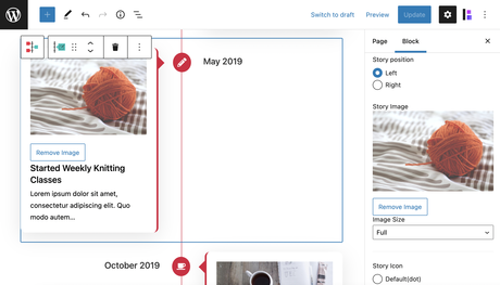 Comment créer une page de chronologie avec des blocs – WP Tavern Comment créer une page de chronologie avec des blocs – WP Tavern