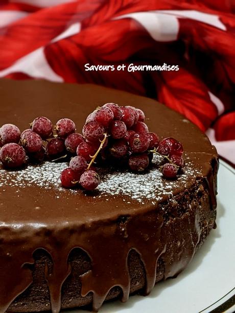 Gâteau Cacao au lait concentré sucré.