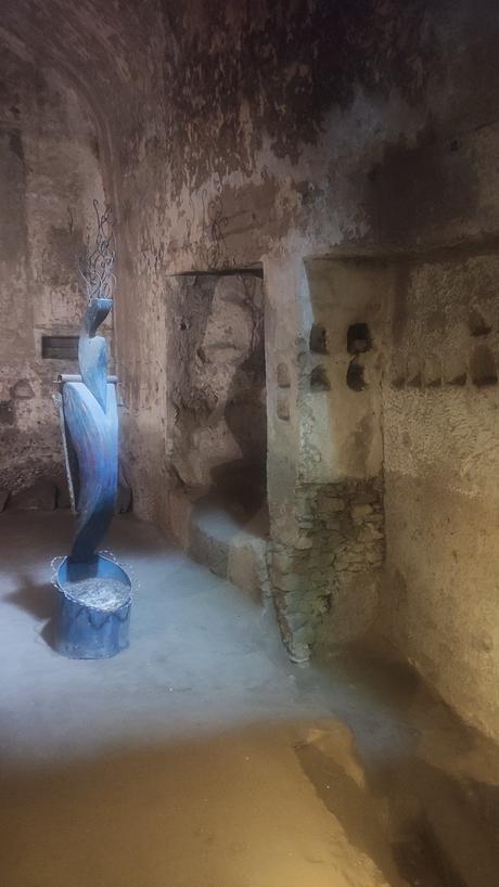 Napoli : visite des catacombes
