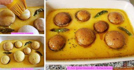 Polenta farcie aux champignons aromatisés (Vegan) Polenta farcie aux champignons aromatisés (Vegan)