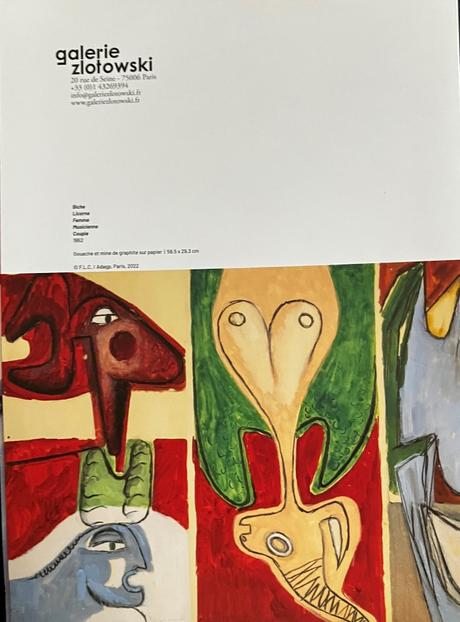 Galerie Zlotowski « Totems sans Tabous » Le Corbusier (dessins et collages) jusqu’au 22 Mai 2022.