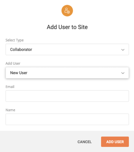 L'outil pour ajouter des utilisateurs à votre compte SiteGround pour gérer l'hébergement, les domaines et les sites.