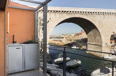 Marseille, Vallon des Auffes, rénovation et extension d’un ancien cabanon de pêche