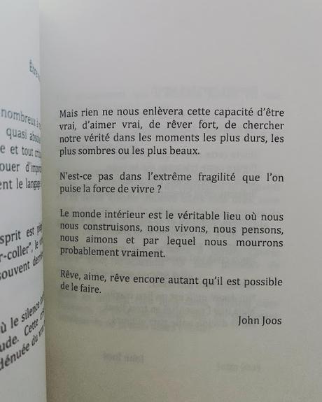 Un lieu intérieur
