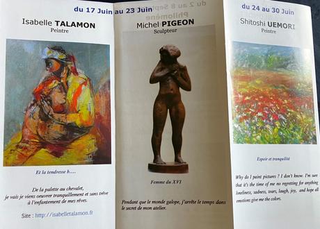 Noyers-sur-Cher « L’Art à la Chapelle » Saison 2022. (17 Juin au 8 Septembre)