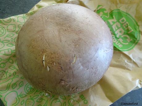 Portobello farci à la viande de bœuf hachée