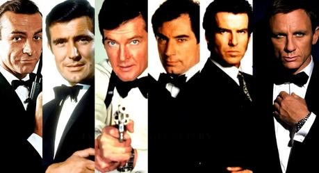 Légende : En plusieurs générations, James Bond est devenu un mythe de la culture populaire. Ses mimiques comme sa manière d'être sont reconnaissables par tous