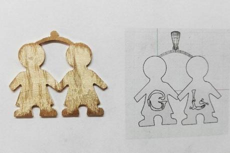 Pendentif de Naissance pour Mamans pendentif de naissance personnalisé en or 18 carats