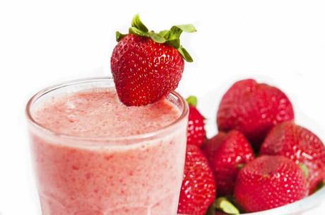 Milk shake à la fraise pour 2 personnes