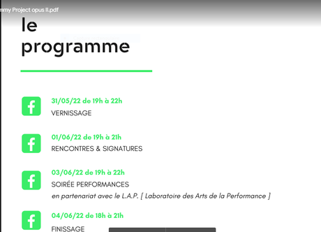 HEY MUMMY ! Project Opus II -31 Mai au 5 Juin 2022. Galerie 59 Rivoli.