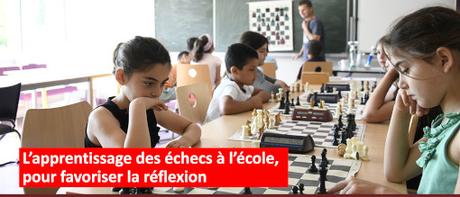 L’apprentissage des échecs à l’école, pour favoriser la réflexion