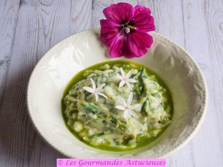 Riz crémeux et son huile super aromatique (Vegan)