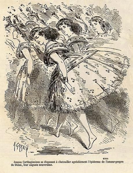 Les Troyens d'Hector Berlioz — Les caricatures de la Vie parisienne et du Journal amusant (1863)