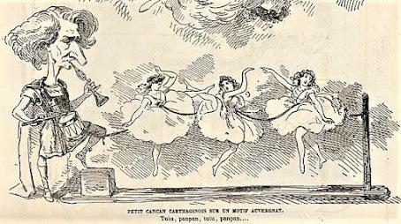Les Troyens d'Hector Berlioz — Les caricatures de la Vie parisienne et du Journal amusant (1863)