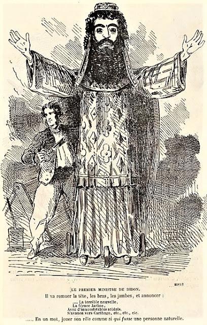 Les Troyens d'Hector Berlioz — Les caricatures de la Vie parisienne et du Journal amusant (1863)