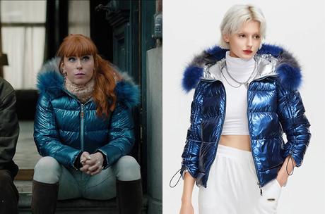 HPI : la doudoune bleue de Morgane avec capuche bordée de fourrure dans l’épisode 2×07 HPI : la doudoune bleue de Morgane avec capuche bordée de fourrure dans l’épisode 2×07