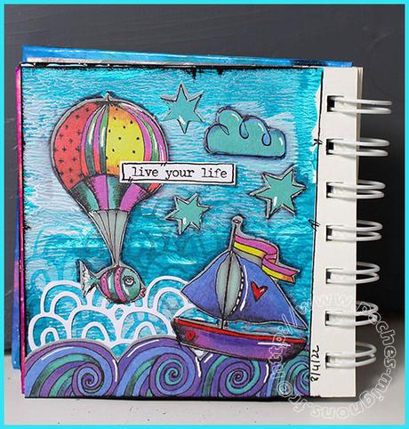 Mini art journal #8