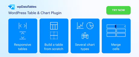 10 plugins WordPress géniaux (2022 mis à jour) wpDataTables