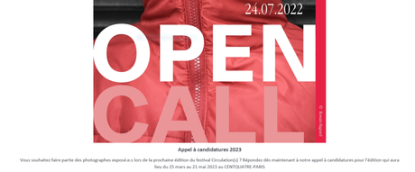 Appel à candidature/ FESTIVAL CIRCULATION(S) 2023. (29.05-24.07.2022)