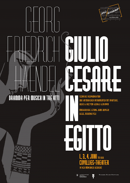 Giulio Cesare in Egitto de Haendel au théâtre Cuvilliés de Munich par l'ensemble Così facciamo