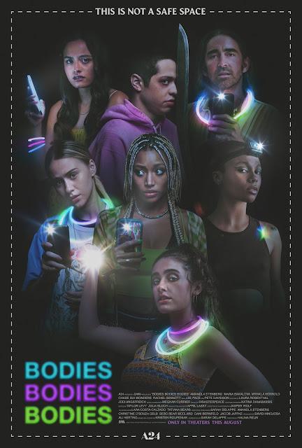 Nouvelle affiche US pour Bodies Bodies Bodies de Halina Reijn Nouvelle affiche US pour Bodies Bodies Bodies de Halina Reijn