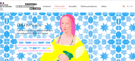 Festival de l’Histoire de l’Art  – édition 2022. 3/4/5 Juin 2022.