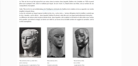 Musée Zadkine  – une nouvelle acquisition.