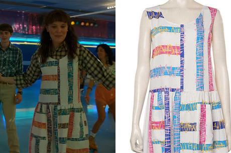 STRANGER THINGS : Eleven’s striped dress in S4E03 STRANGER THINGS : Eleven’s striped dress in S4E03