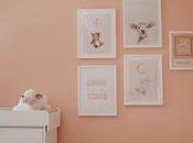 Desenio chambre baby girl cadres artistiques minimalistes