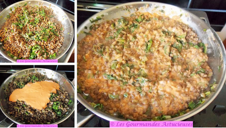 Lentilles en sauce à la cacahuète (Vegan)