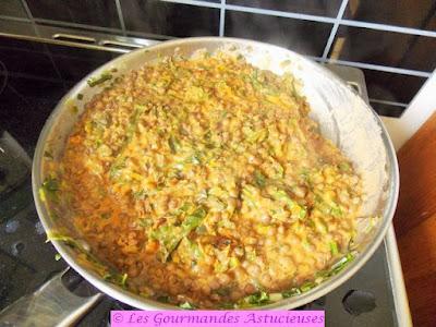 Lentilles en sauce à la cacahuète (Vegan)