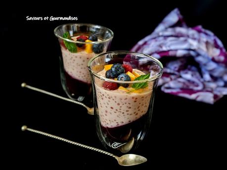 Perles de Tapioca aux fruits.