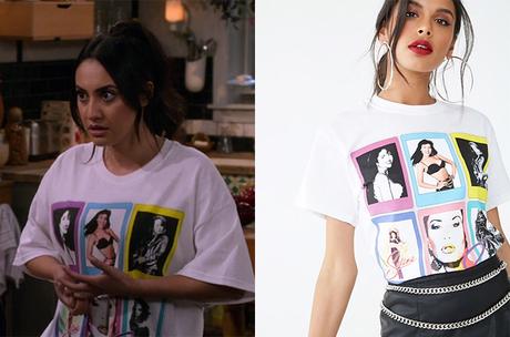 HOW I MET YOUR FATHER : Valentina’s Selena print t-shirt