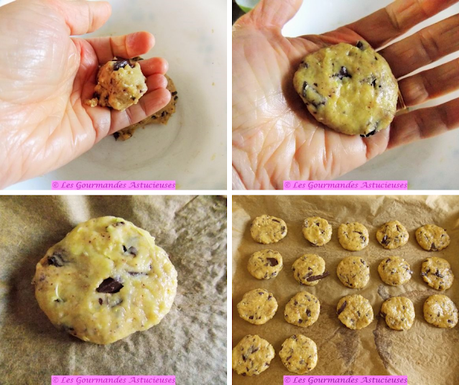Biscuits au chocolat et au sureau (Vegan)