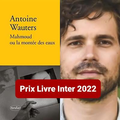 Joie! L'écrivain belge Antoine Wauters lauréat du prix du Livre Inter 2022