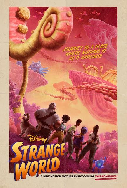 Premier teaser trailer pour Strange World de Don Hall et Qui Nguyen