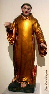 Gilbert, militaire et saint, maison diocésaine Saint-Paul, à Moulins