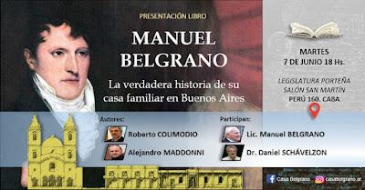 Ce soir à la Legislatura, découvrez la maison natale de Belgrano [Disques & Livres]