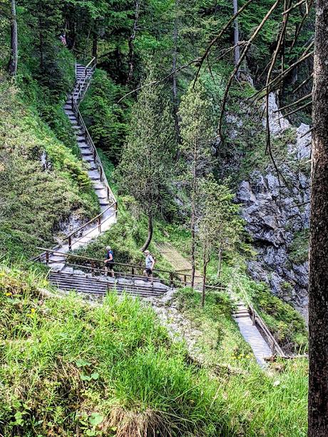 Hüttlebachklamm und Aussichstpunkt Schwarzkopf in  Krün — 30 Bilder