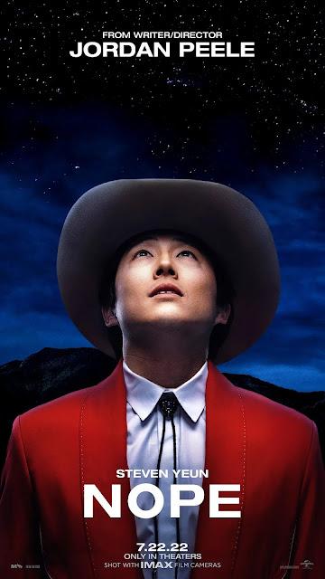 Affiches personnages US pour Nope de Jordan Peele Affiches personnages US pour Nope de Jordan Peele