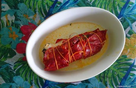 Rôti de dos de cabillaud en croûte de chorizo