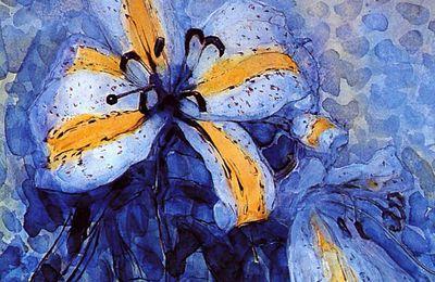 Lys à bandes dorées