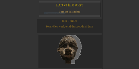 Galerie NATSARA « L’Art et la Matière » Juin-Juillet 2022.