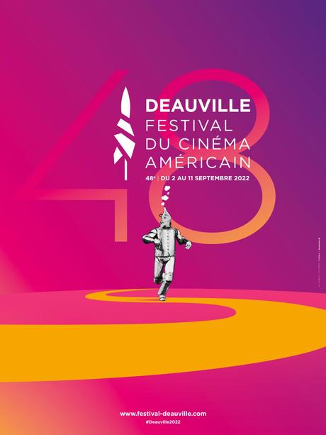 l'Affiche de la 48e édition du Festival du cinéma américain de Deauville