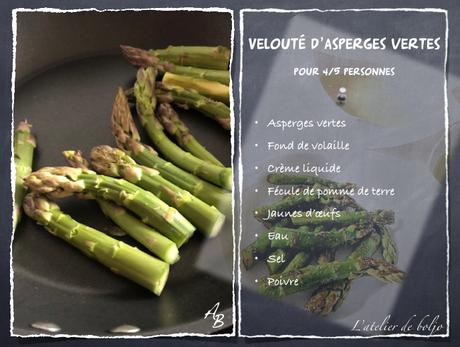 Crème d’asperges vertes