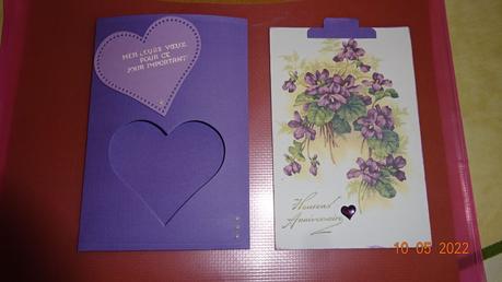 Mes cartes - encore de nouvelles....