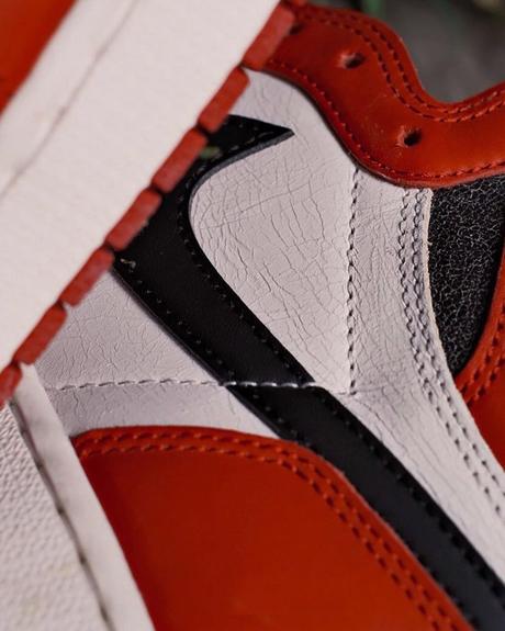 La Air Jordan 1 High “Chicago Reimagined” se livre en details La Air Jordan 1 High “Chicago Reimagined” se livre en details